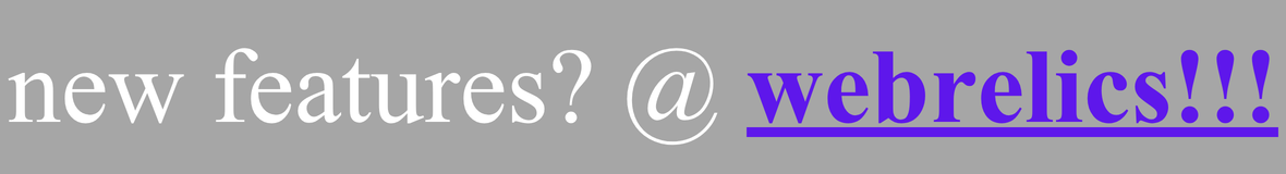 webrelics [NEW STUPIDSITE]