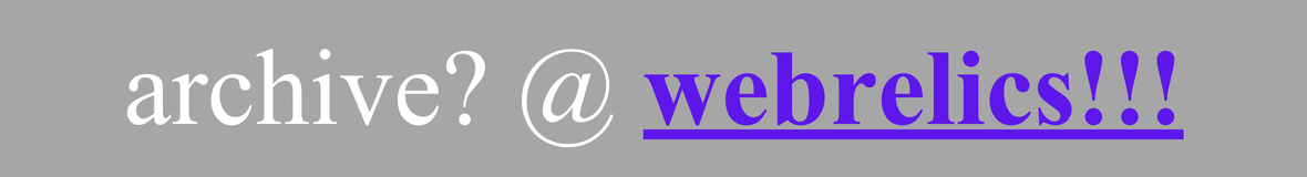 webrelics [NEW STUPIDSITE]